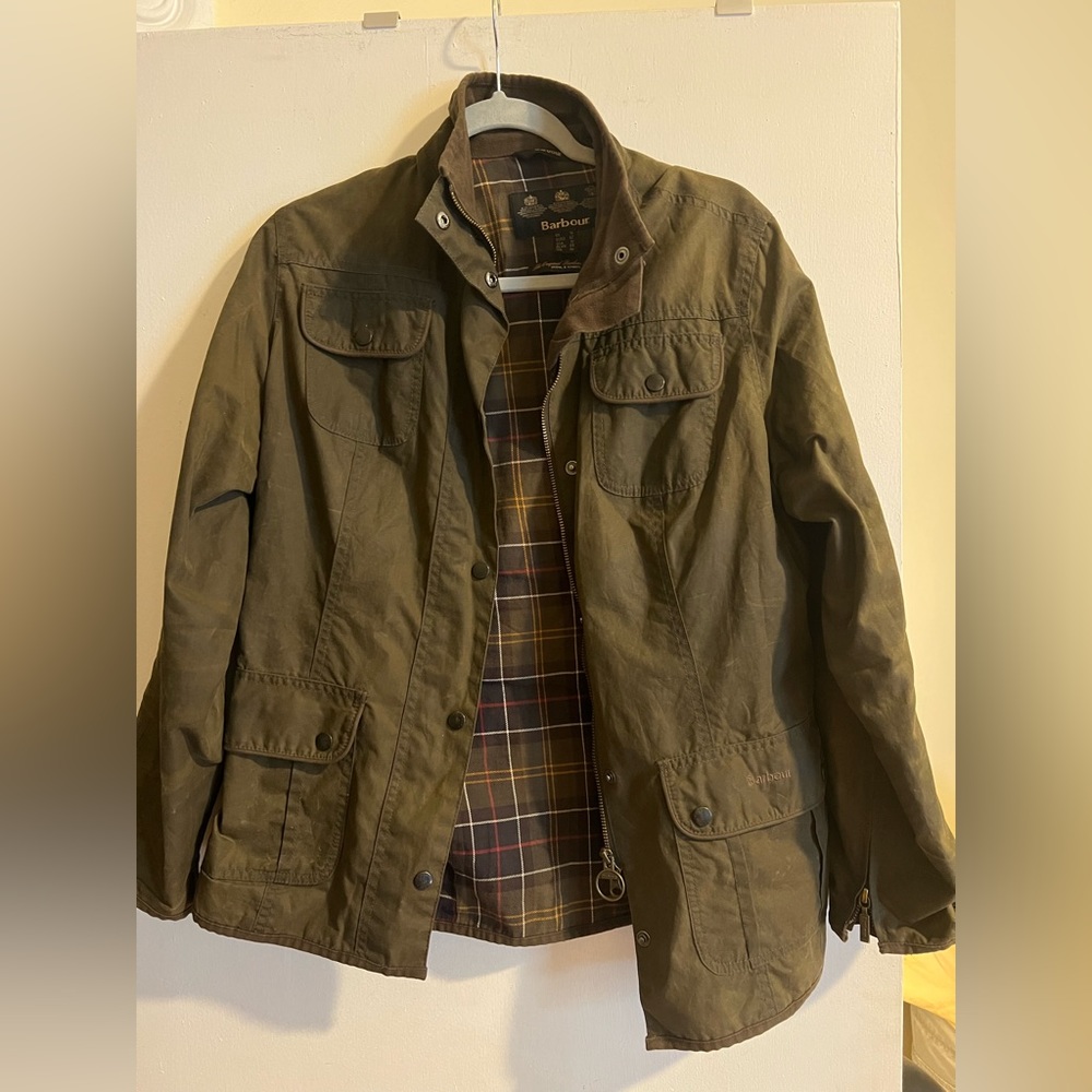 Barbour Womens Hunter Green Jacket 12